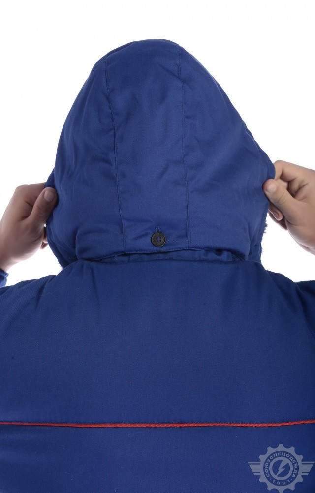 63784 Костюм "Эксперт-К" зимний василек  Зимняя спецодежда  размер 56-58/170-176  - Вид №15