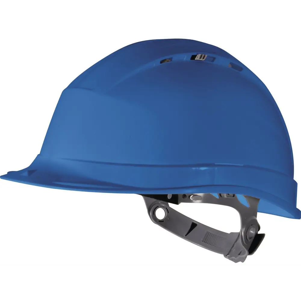 Каска защитная Delta Plus Quartz I синяя с вентиляцией STLM-2046322