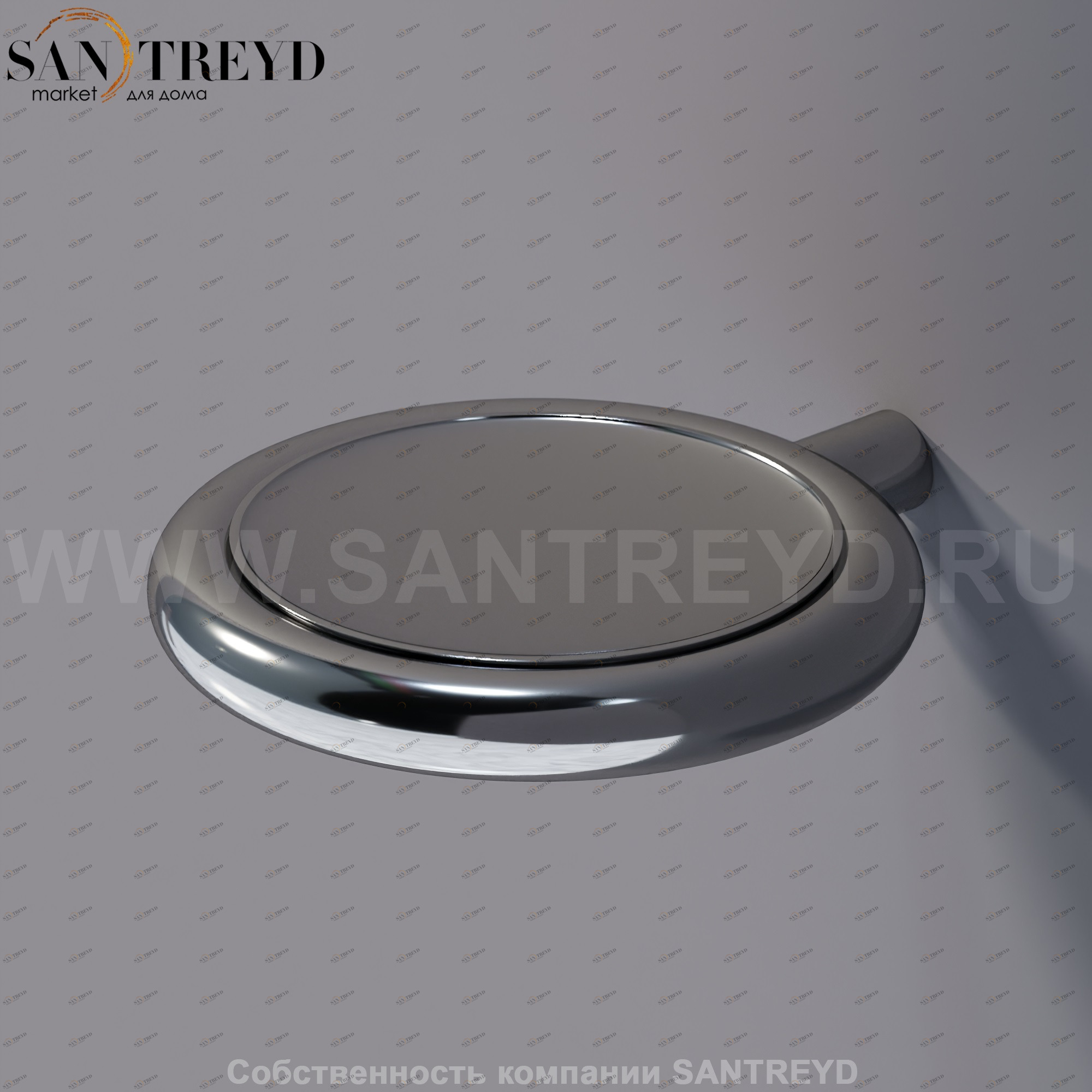 Agape O.L.C. Мыльница хромированная AOLC0836S Аксессуары OLC