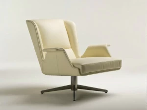 i 4 Mariani 4-спицевое кожаное кресло Garbo