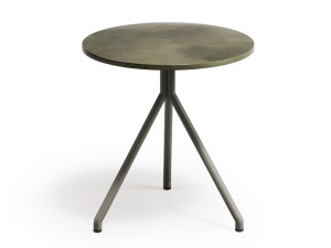 Высокий круглый садовый столик