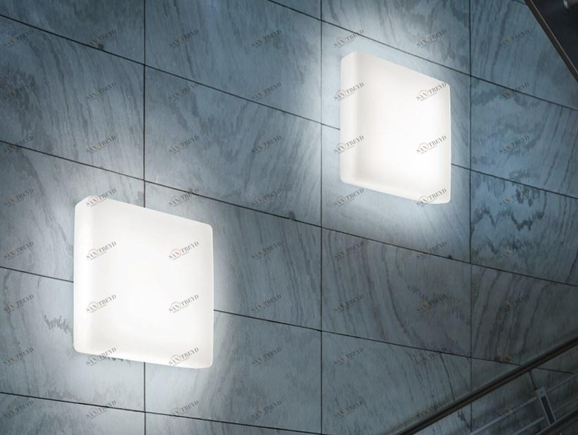 Linea Light Group Светодиодный уличный настенный светильник из полиэтилена Mywhite sun-id-1482068
