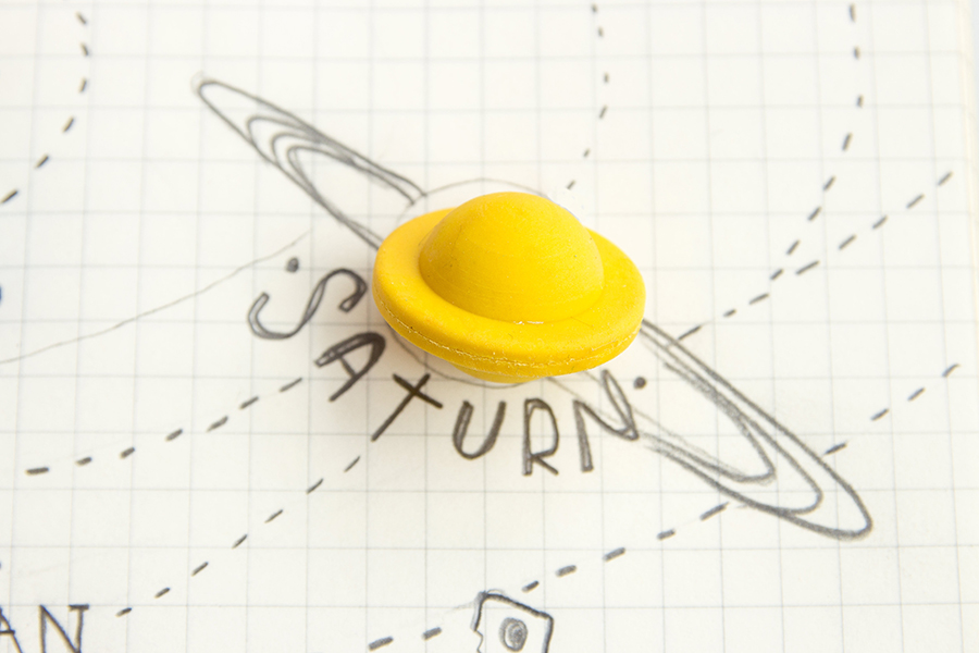 SK ERASERPLAN1 Набор ластиков «Солнечная система» Suck UK  - Вид №8