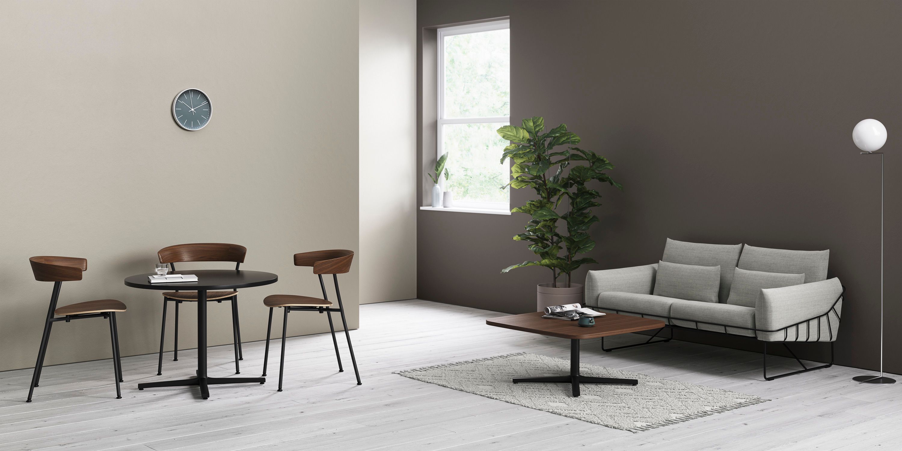 Деревянный стул с деревянной или металлической основой Herman Miller Leeway ARCH-00056285 - Вид №5