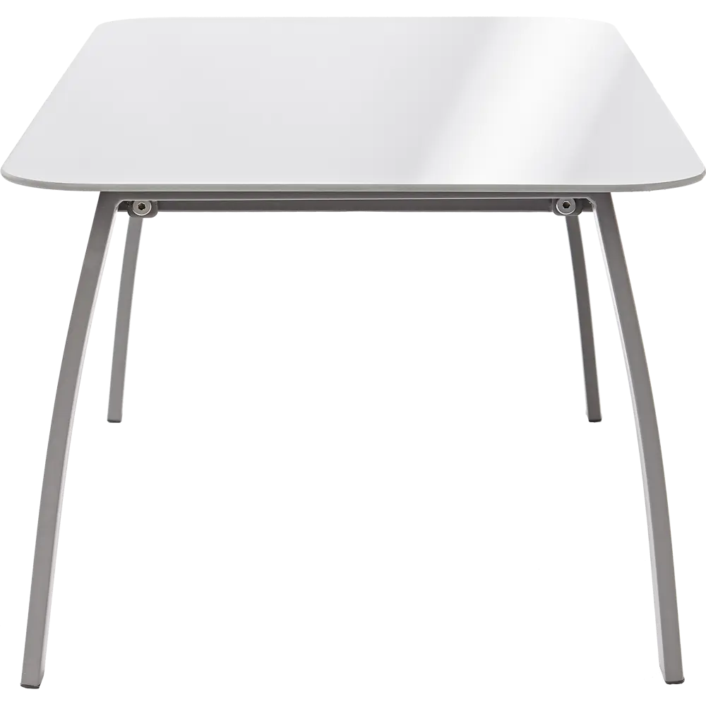 Стол садовый Alma 85x45x35 см сталь/стекло серый 82276170 STLM-2181915 Santreyd  - Вид №2