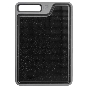 Разделочная доска Esprado Ola противоскользящая 20.5x31.5 см пластик цвет черный/темно-серый