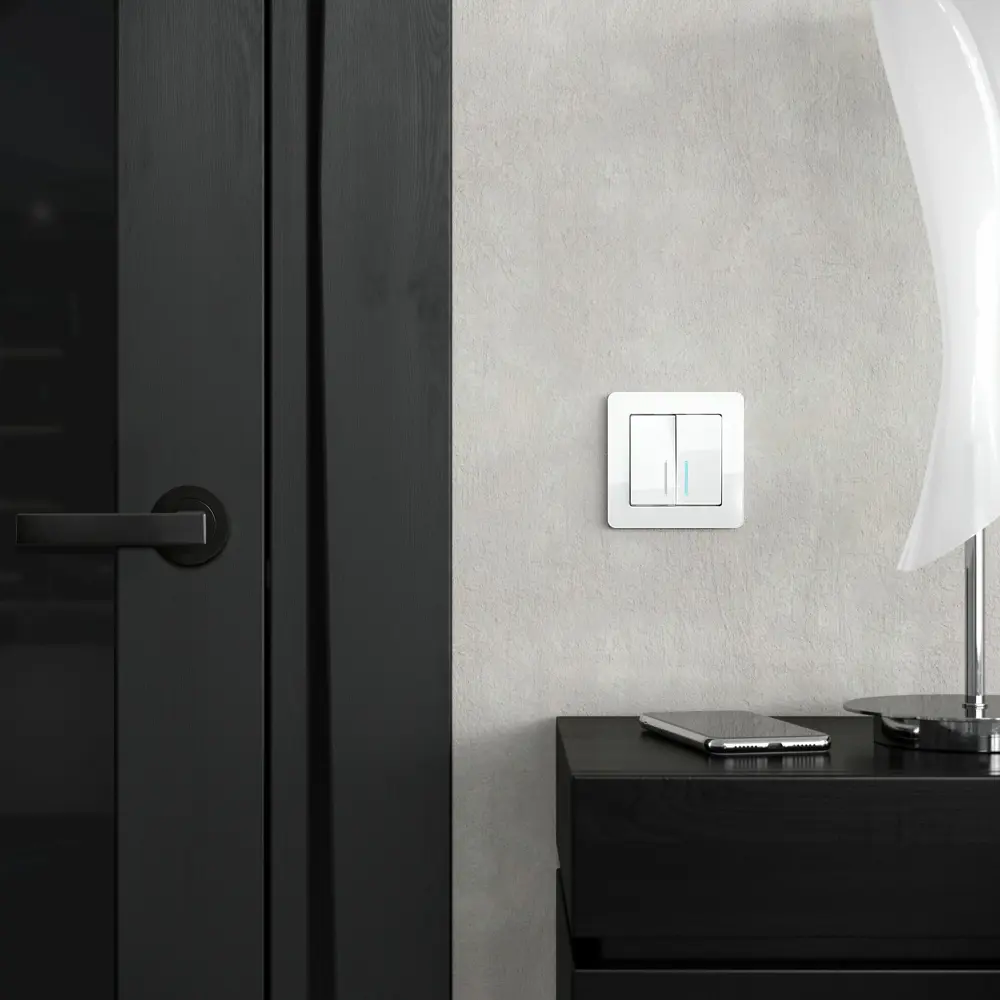 Рамка Werkel Acrylic для розеток - парящий акрил с фаской 86884233 STLM-0072313 - Вид №3