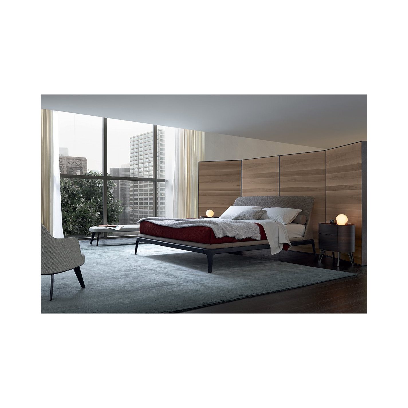 Кровать / Kelly Poliform sun-id-375727 - Вид №1