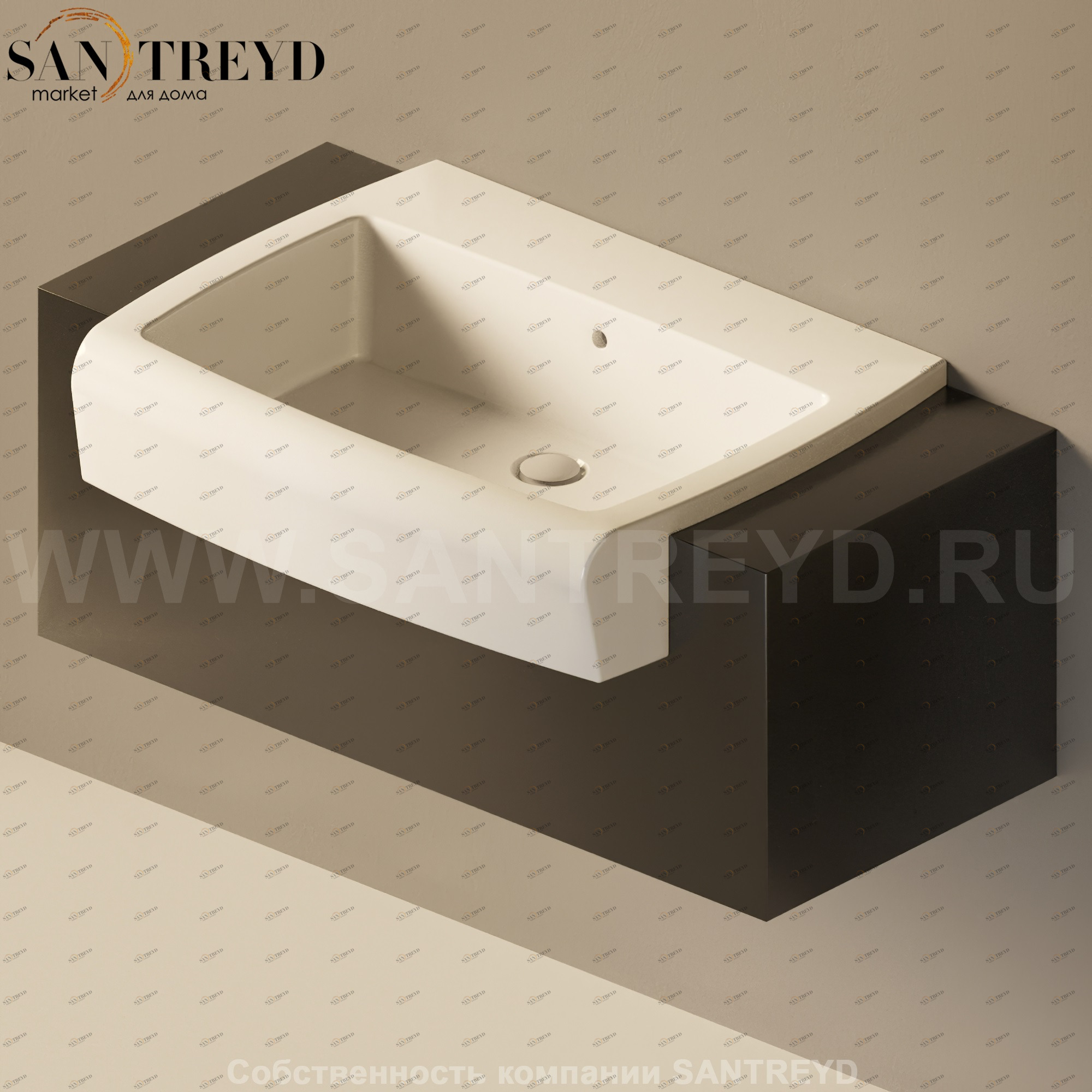 Flaminia UNA Консоль для раковины от 100 до 200 см черная UNA75C1.9017 Ceramica Flaminia UNA75C19017