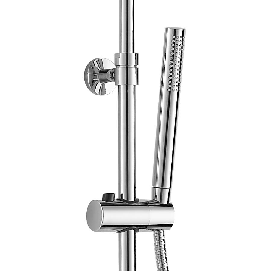 Душевой гарнитур Granada V1 Cromo с тропическим душем и мыльницей, хром Santreyd  - Вид №3