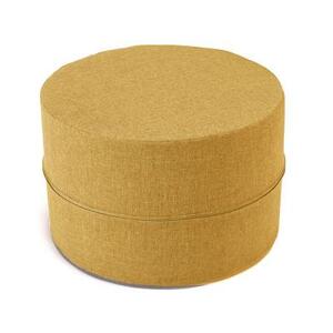 Пуф Deconstructed Ø62х40 см, жёлтый