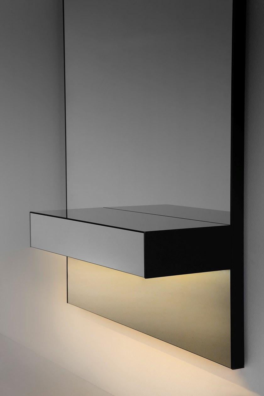 Kendo Mobiliario Прямоугольное настенное зеркало с контейнером sun-id-1358293 - Вид №4