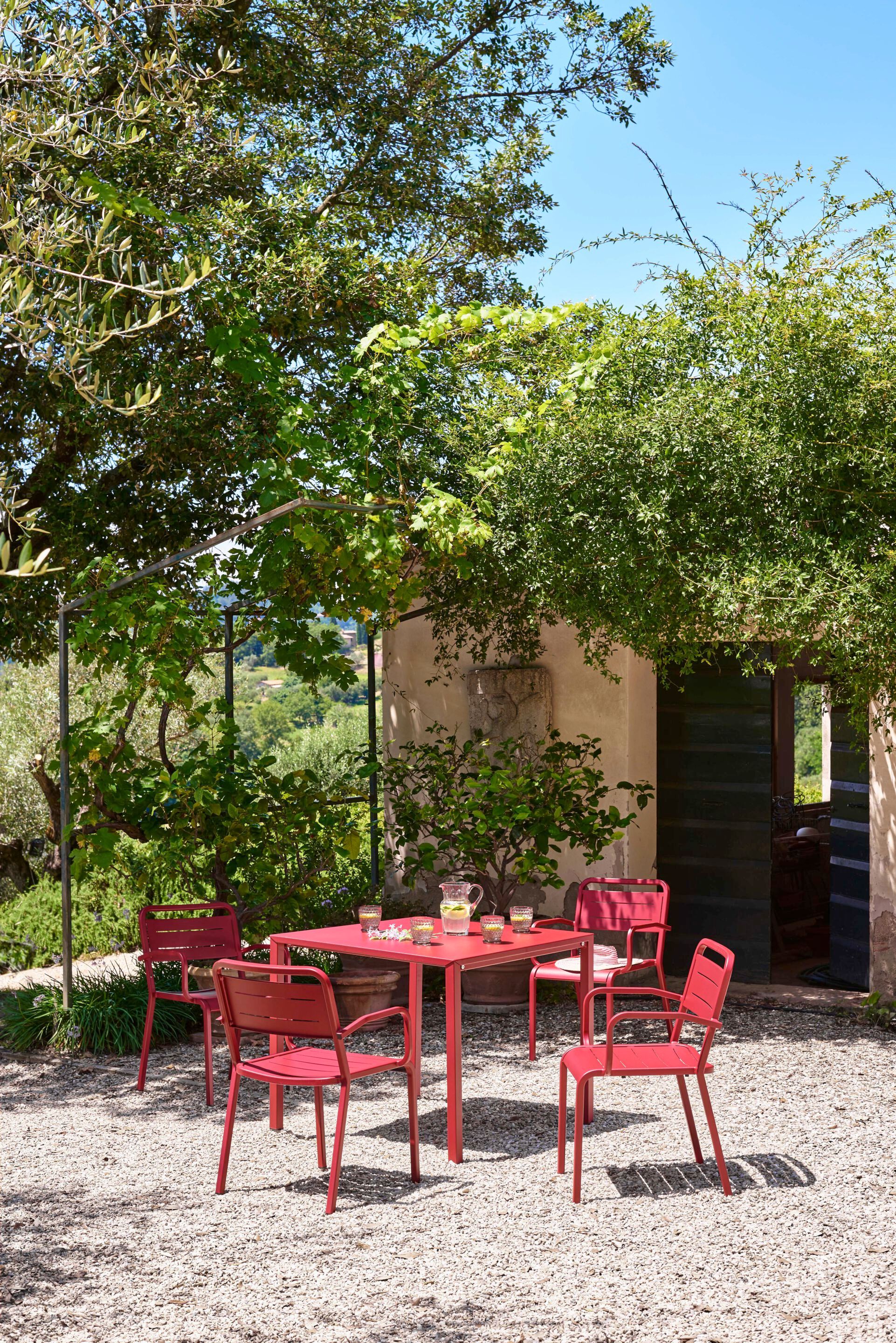 Алюминиевый штабелируемый садовый стул emu Urban ARCH-00079869 - Вид №5