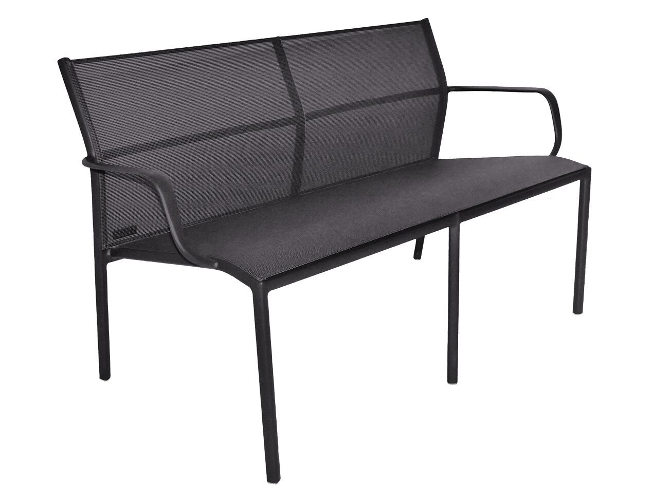 Штабелируемая садовая скамейка Batyline® с подлокотниками Fermob Cadiz ARCH-00010788 - Вид №1