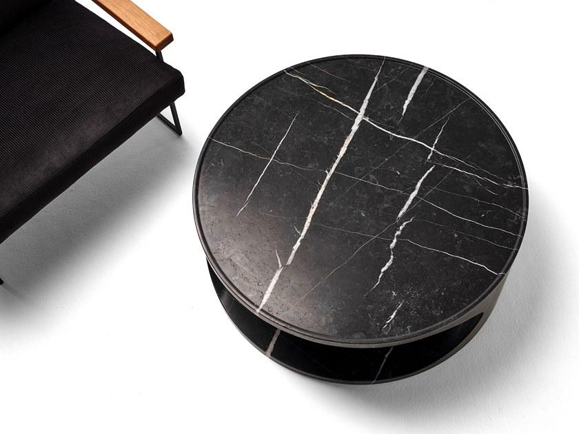 EPÒNIMO Низкий круглый мраморный журнальный столик Roll Rl003 - Вид №4