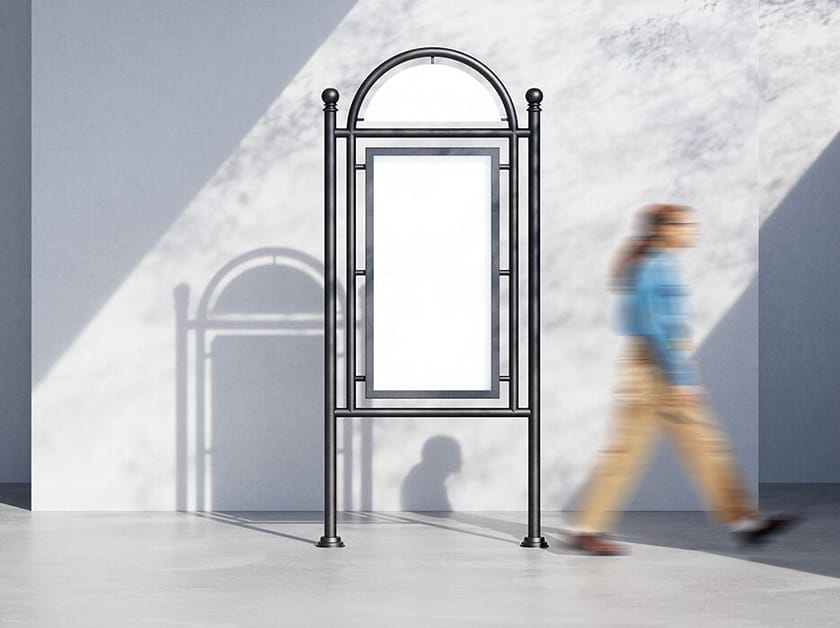 Гальванизированная стальная доска объявлений общественных пространств DIMCAR ARCH-00140268