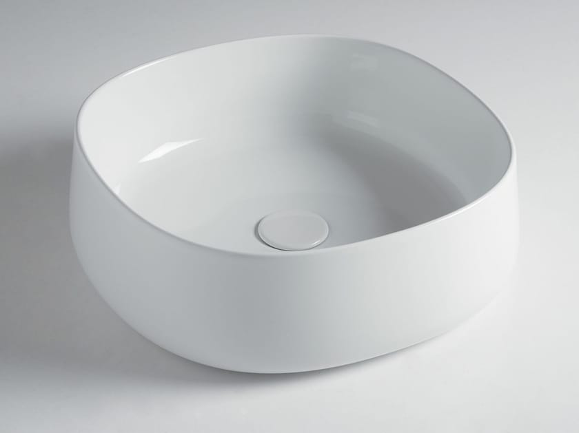 Керамическая столешница квадратная раковина BLEU PROVENCE умывальники ARCH-00077725