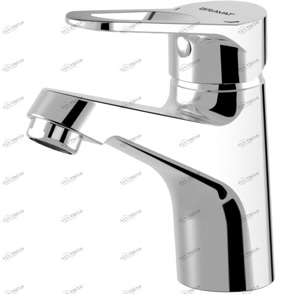 Смеситель для ванной комнаты на раковину низкий ECO-D F193158C bravat