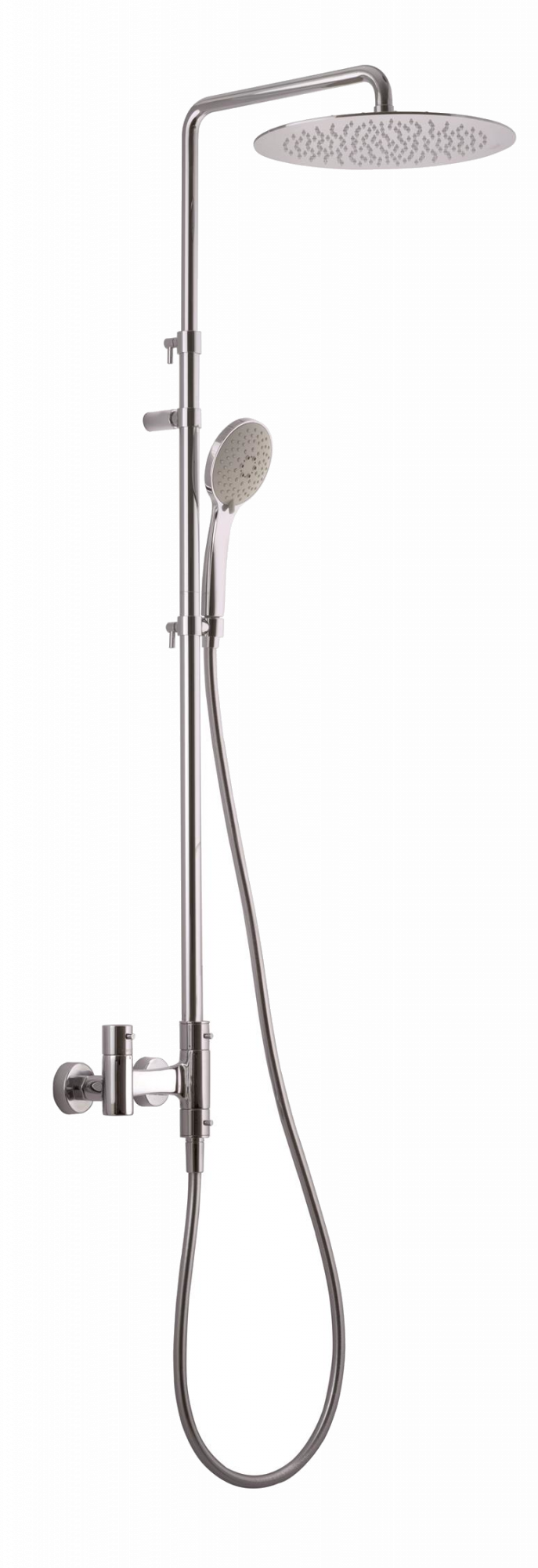 01-1745-N-CR CARIMALI Così телескопическая, контролируемая душевая лейка MySlim 