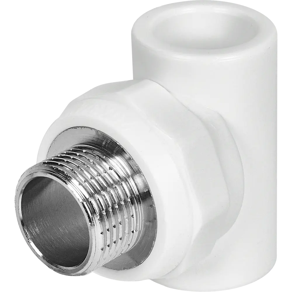 Тройник Valtec переходной для водопровода 25 мм на 3/4 дюйма 84388978 STLM-0048947
