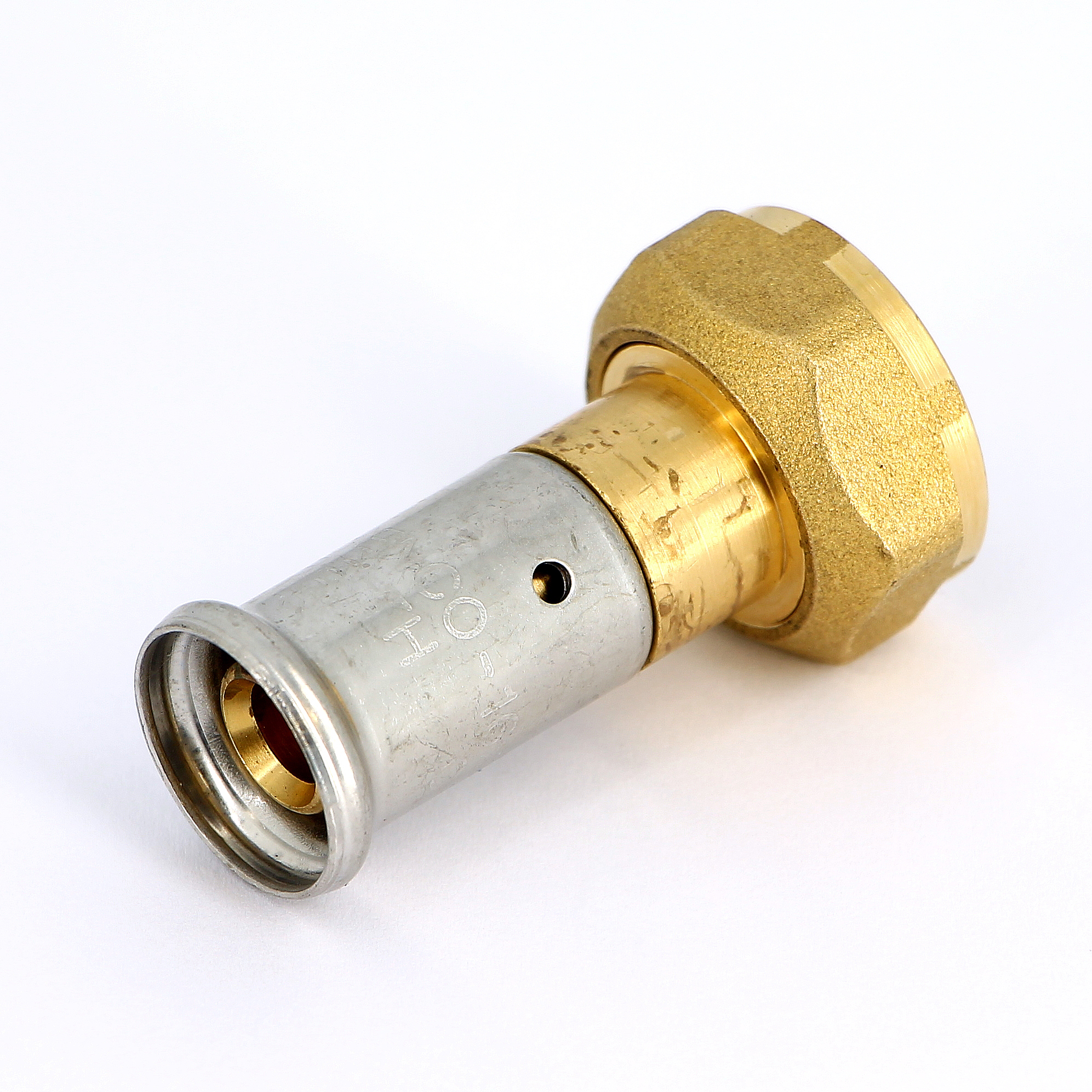 Муфта В пресс с накидной гайкой евроконус HENCO 16х3/4" 19P1605 - Вид №1