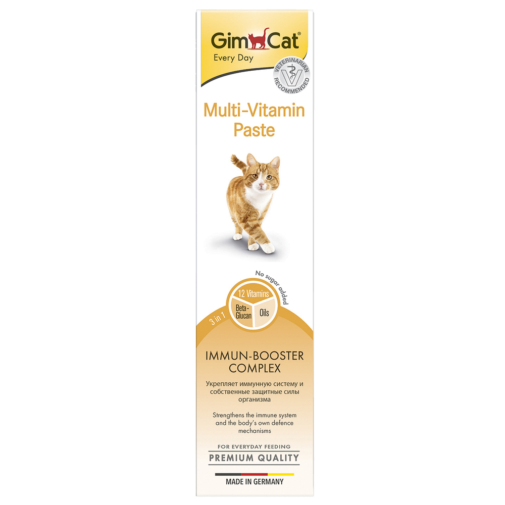 ПР0055410 Паста для кошек Мультивитамин 200г GIMCAT  - Вид №1