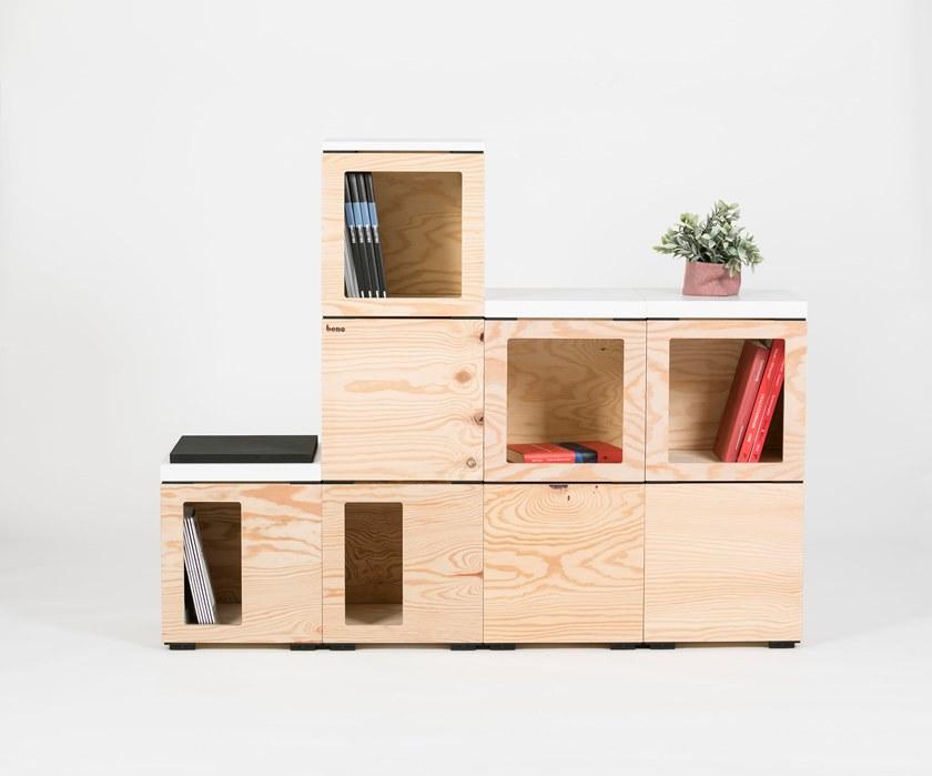 BENE Модульный офисный книжный шкаф Pixel sun-id-1470134 - Вид №1