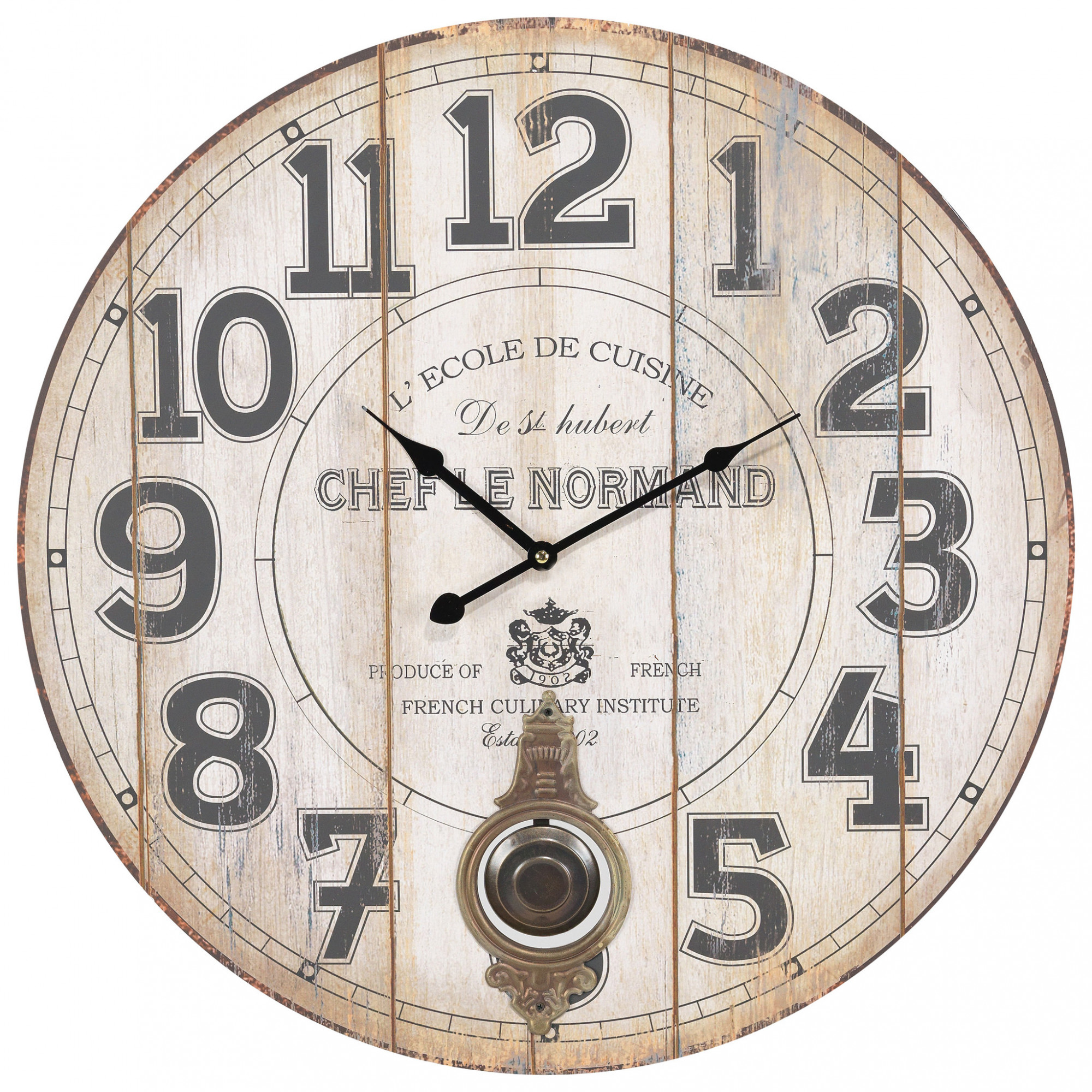 3820773.0162 часы настенные с маятником TO4ROOMS 