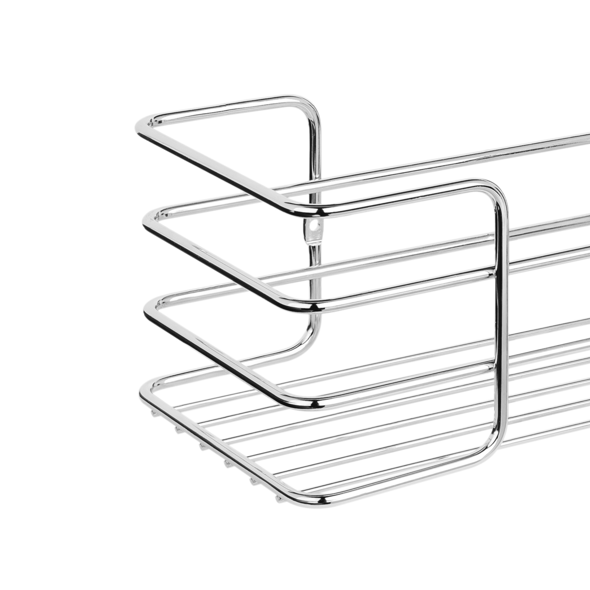 82484988 Полка прямая 13.5х30х11 см цвет хром Новые горизонты Santreyd  - Вид №2