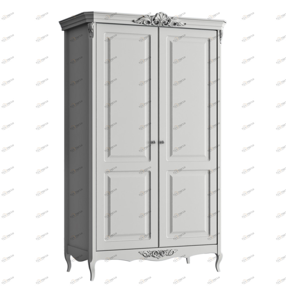Шкаф распашной в спальню с 2 дверцами серо-бежевый Atelier Home KREIND ATELIER HOME 00-3879933 Бежевый;серый Santreyd 