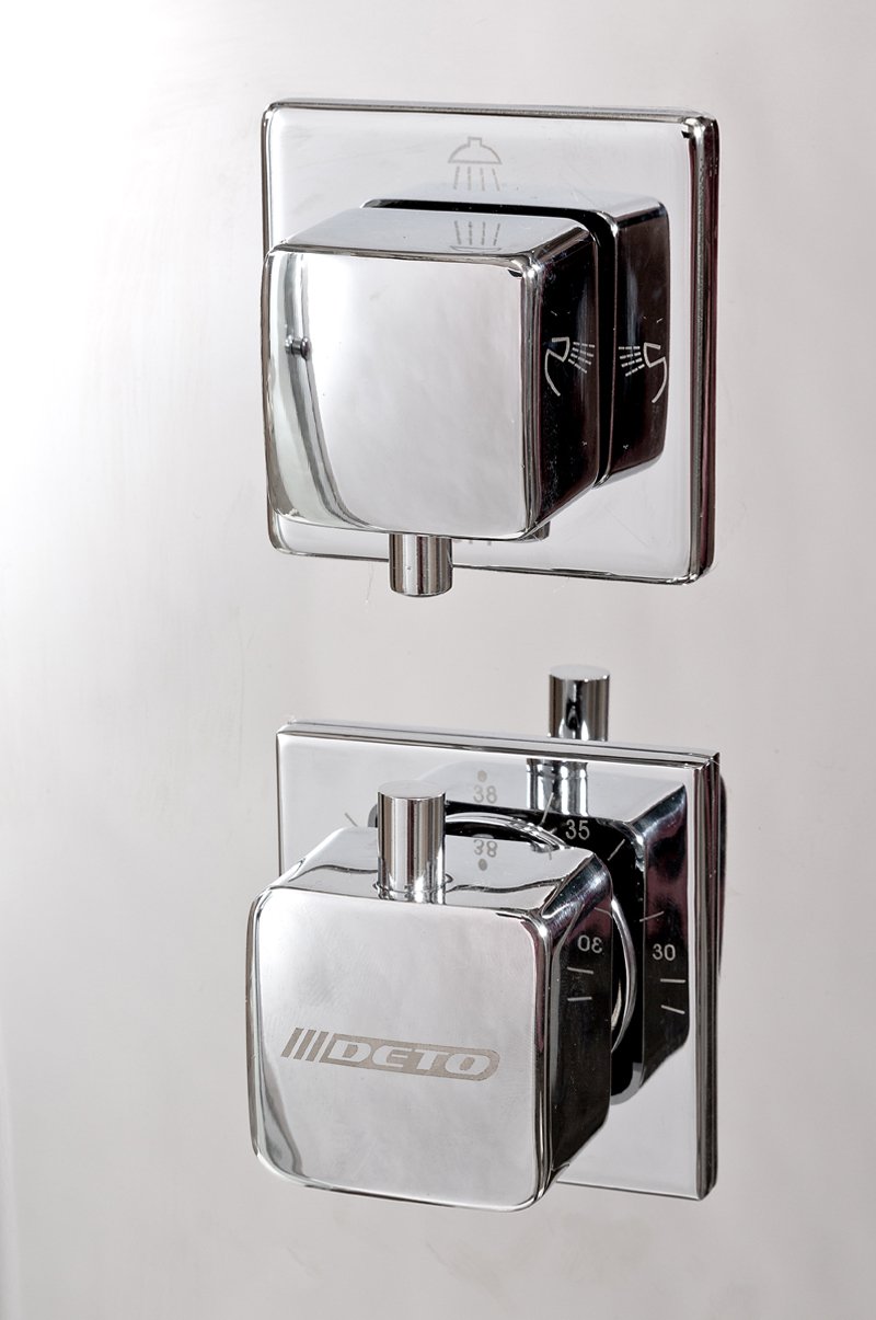 B09S BLACK Душевая кабина DETO Серия B Z122 ESPOO - Вид №6