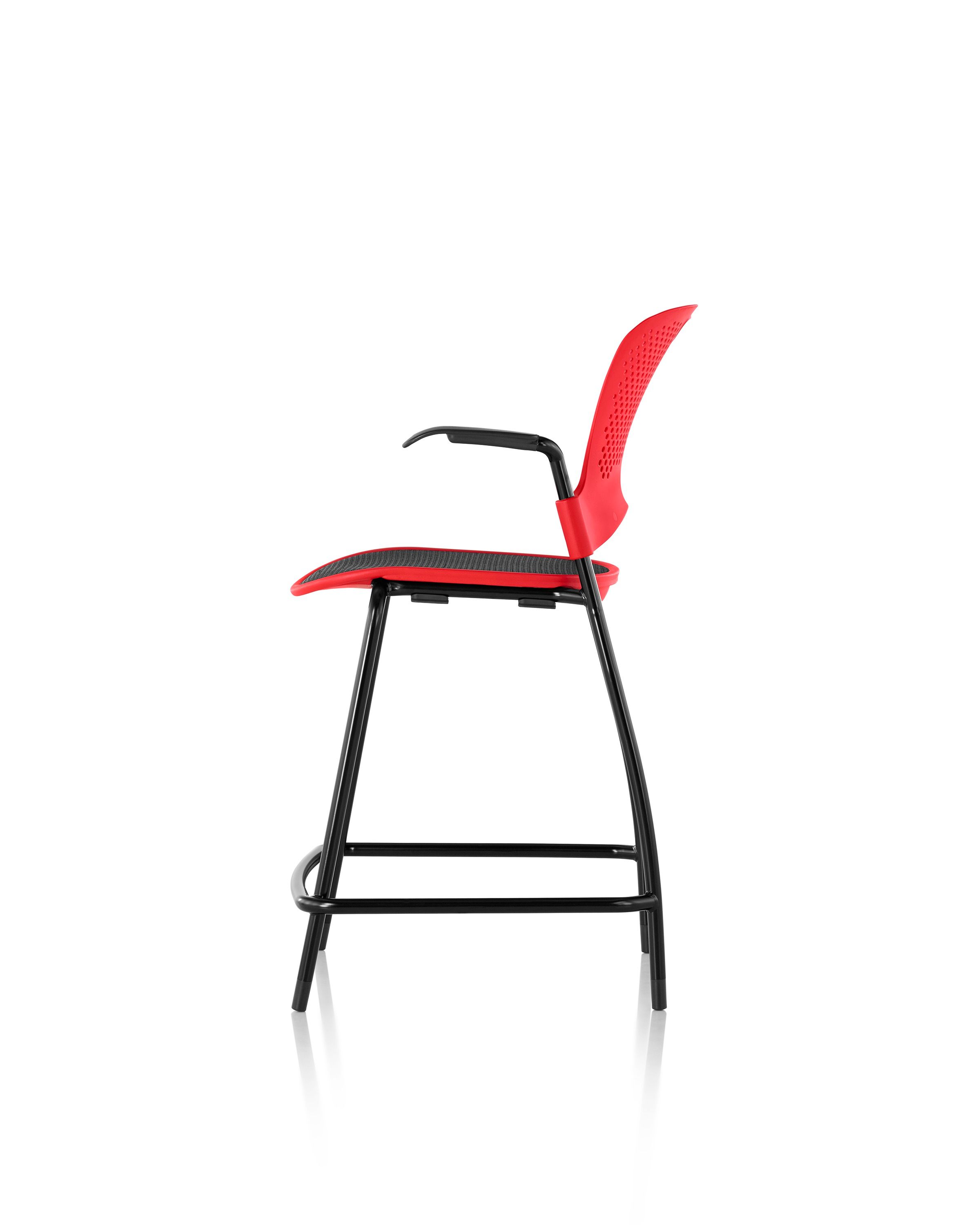 Высокий штабелируемый стул nylon® с подлокотниками Herman Miller Caper ARCH-00140722 - Вид №12