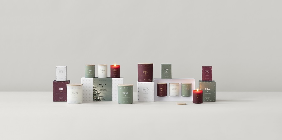 SK1322 Свеча ароматическая jul с крышкой, 60 г S K A N D I N A V I S K  - Вид №2