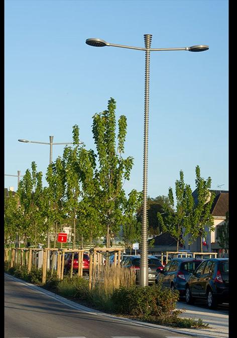 GHM-ECLATEC Металлический уличный фонарь Bell'ora sun-id-1371228 - Вид №2