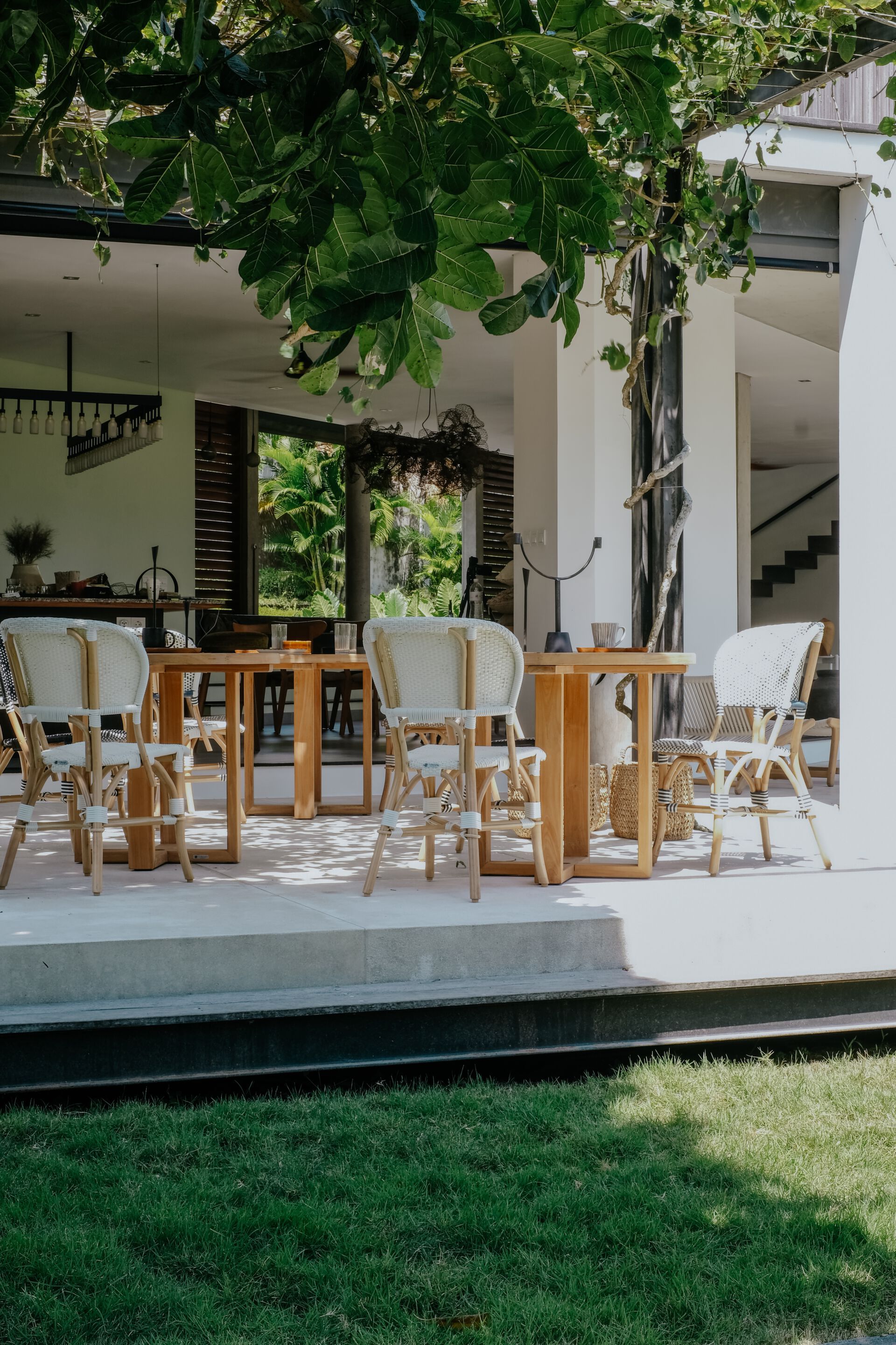 Ротанг сад стул с открытой спинкой cbdesign бистро ARCH-00150703 - Вид №28