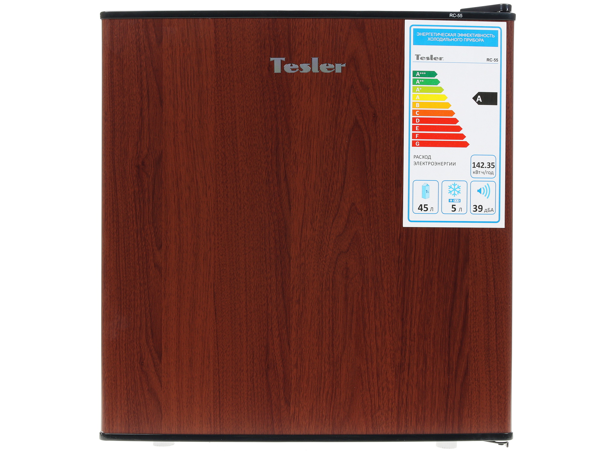 6612114 Холодильник компактный   Tesler RC-55 коричневый STDN-0024223 - Вид №2