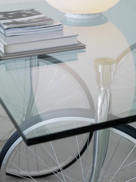 FontanaArte Квадратный стол из флоат-стекла sun-id-1495764 - Вид №1