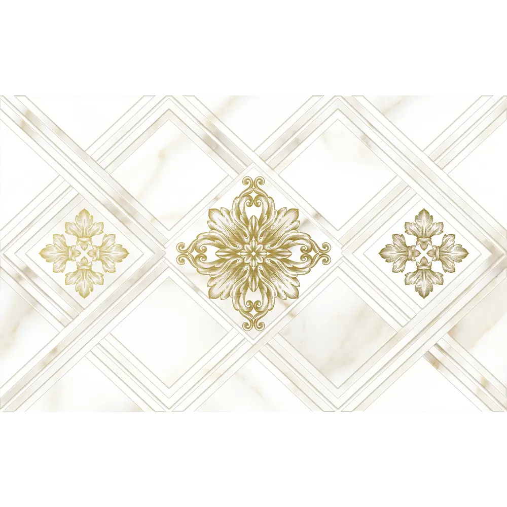 Декор настенный Calacatta Gold 40x25 см мрамор цвет бежево-золотой 82719257 STLM-2094445 Santreyd