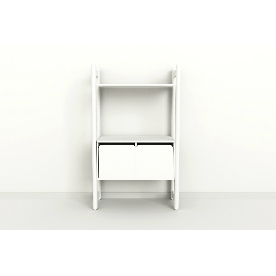 Гарнитур Midi С, 1 полка и 1 комод, белый Flexa 812650240 - Вид №1