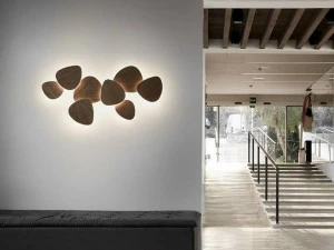 BOVER Светодиодный настенный светильник из бука Tria