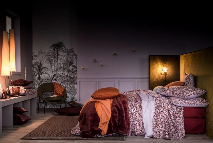 Alexandre Turpault Печатные хлопковые простыни с цветочными мотивами Lutece sun-id-1392990 - Вид №2