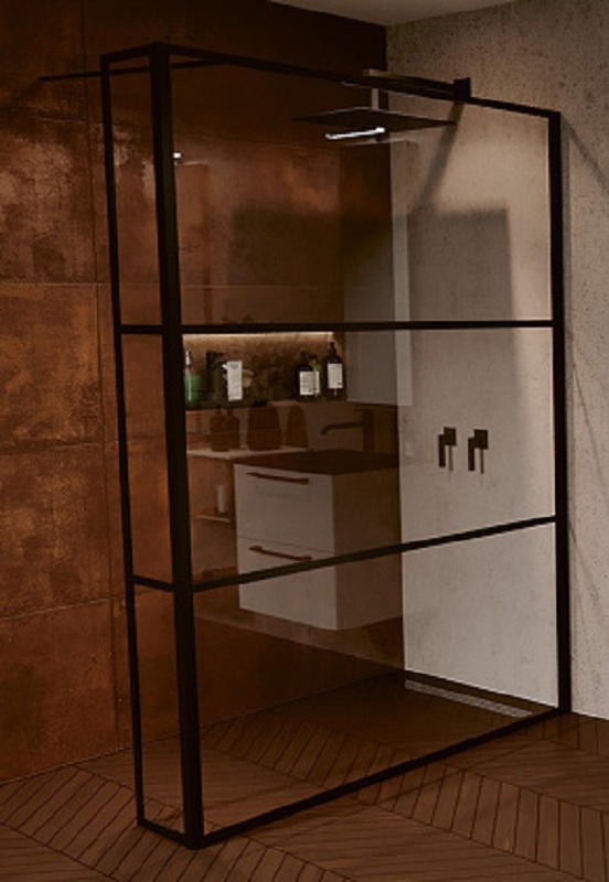 GB4090030 Неподвижная стенка Riho Grid Santreyd