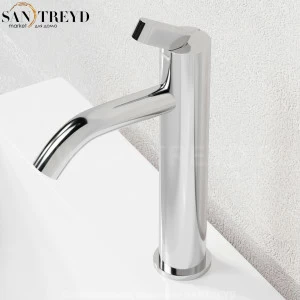 Смеситель ARUB1084S SQUARE для раковины хромированный