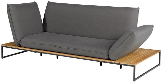 FISCHER MÖBEL 3-местный садовый диван с откидной спинкой из ткани Flora sun-id-1494537 - Вид №13