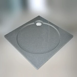 Душевой поддон 100X100X4 СМ Q-СЕРЫЙ GUTEWETTER