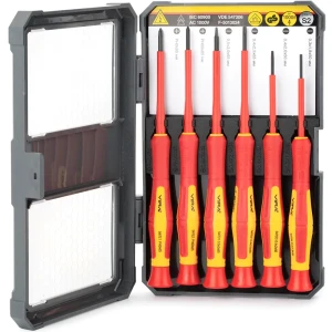 Набор диэлектрических отверток RAGE для электромонтажных работ, 6 предметов 89422945