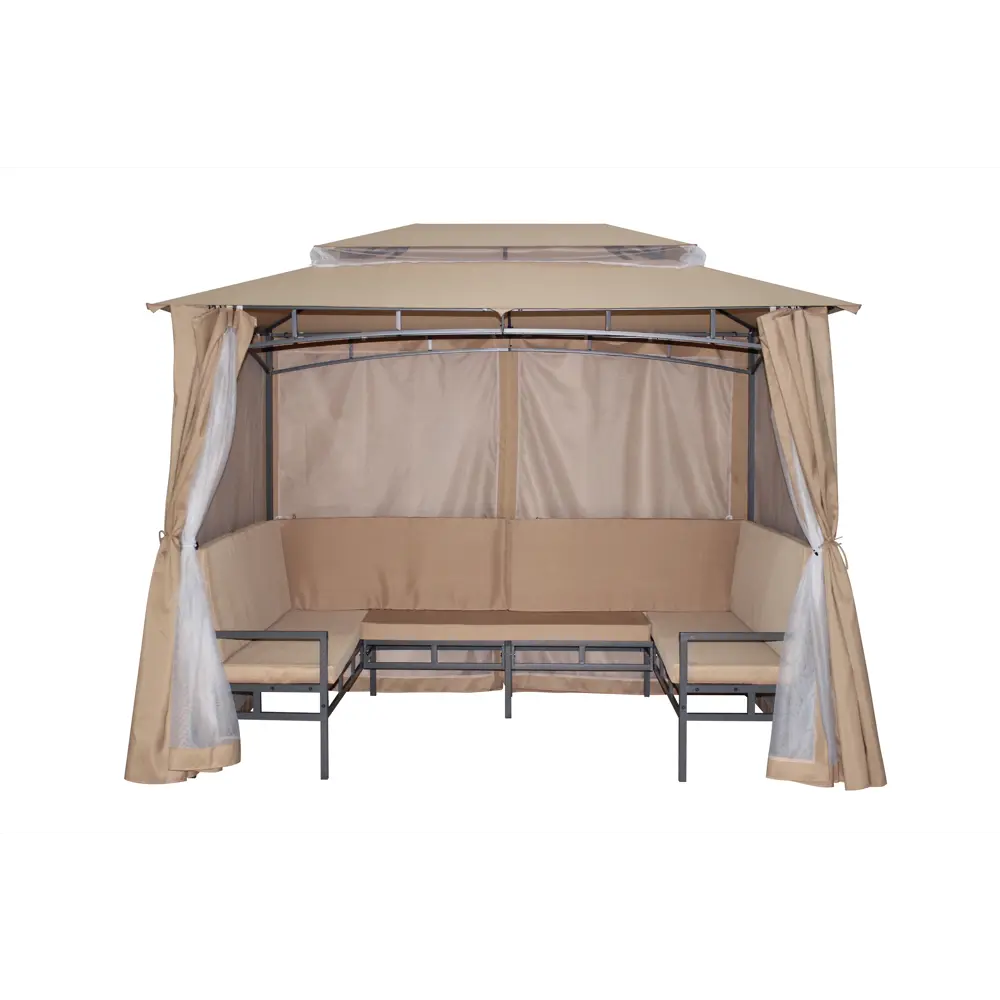 Santreyd Садовый шатер с москитной сеткой и скамьями для отдыха на природе 18018268 STLM-0009265 - Вид №5