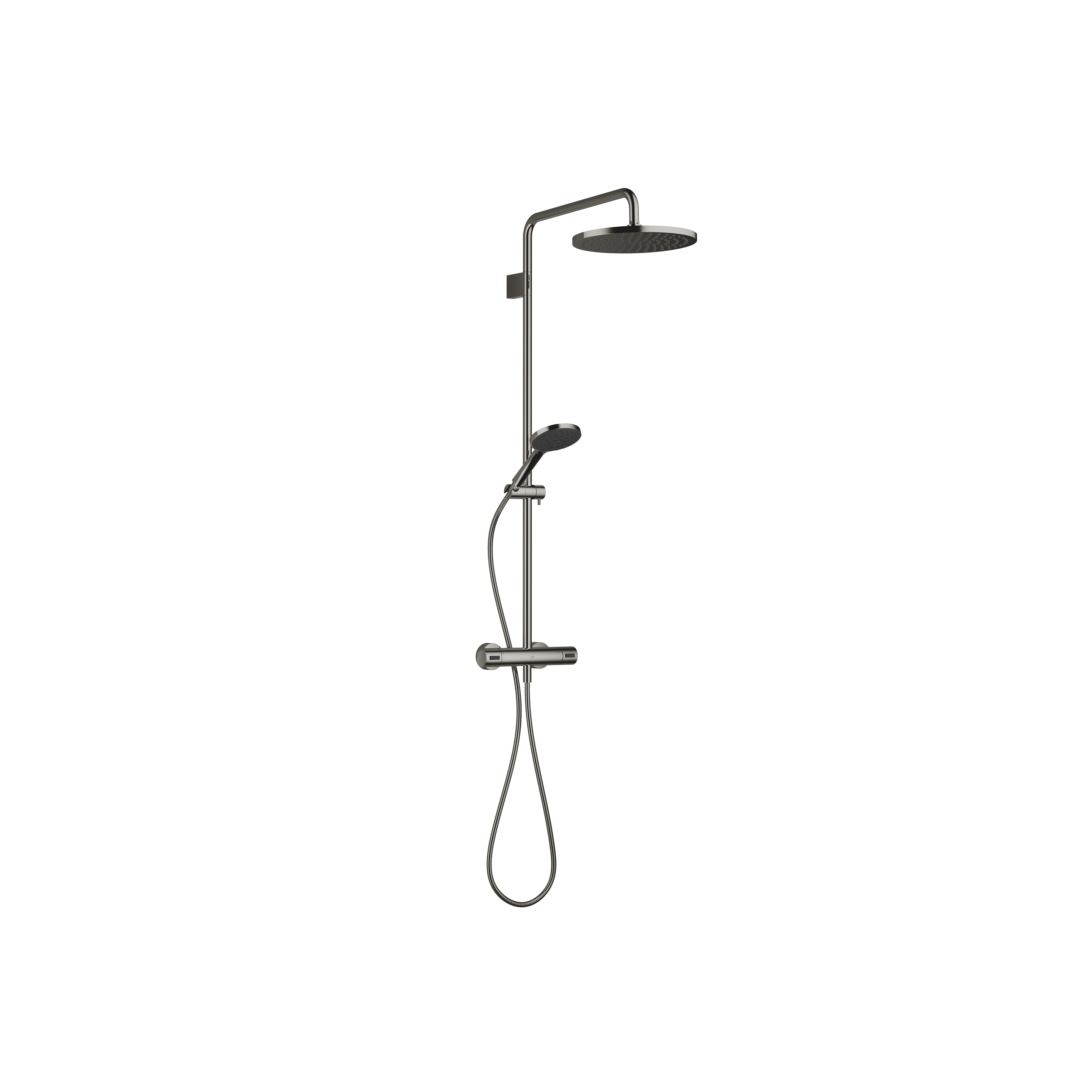 Showerpipe с термостатом для душа без ручного душа - Темный хром DornBracht 34460979-190010
