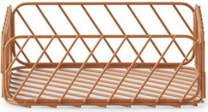 356946 Гусеничная корзина 25x25xH9 rust Normann Copenhagen