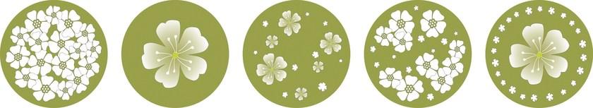 CONCEPTUWALL Уникальная полоса Champ de fleurs sun-id-1386581 - Вид №3